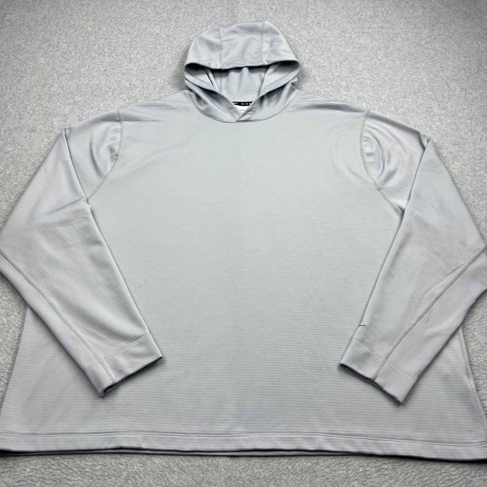 Nike Velocity Golf Hoodie Mens 4XL Grey Therma-FIT Pullover Sweatshirt IB0299